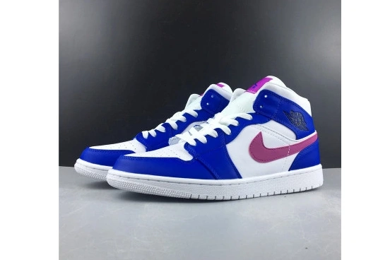 554724-451 1 ROYAL MID HYPER 554724-451 VIOLET-WHITE JORDAN AIR HYPER 0824